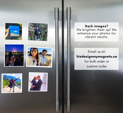 Custom Photo Fridge Magnets | Personalized Photo Magnets