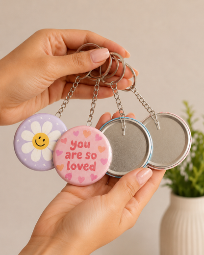 Custom 58mm Keychain - Carry Your Favourite Memory Everywhere