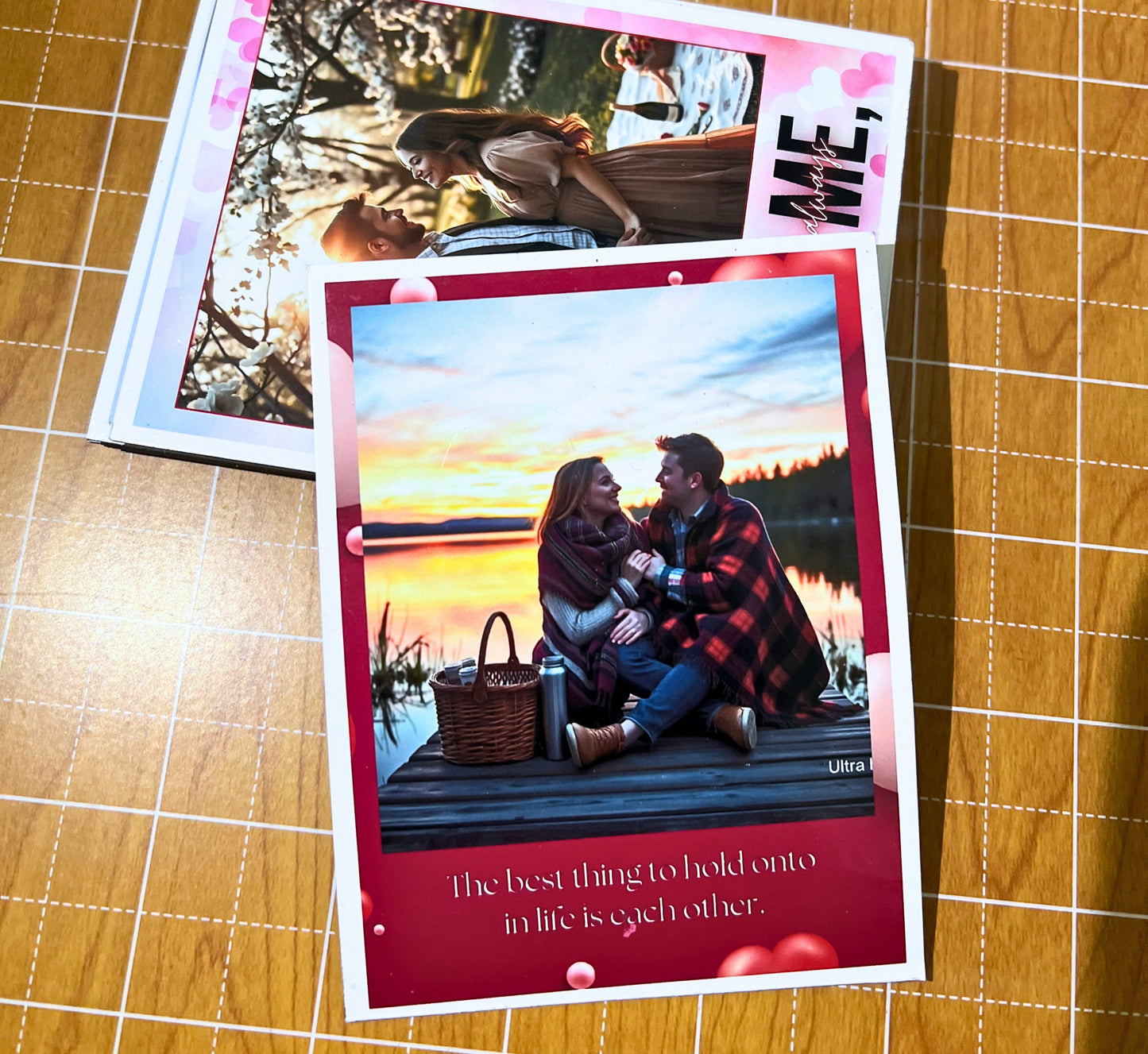 Personalized Couples Photo Fridge Magnets – Custom Anniversary Gifts
