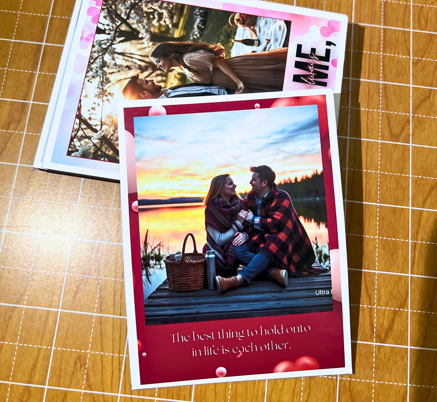 Personalized Couples Photo Fridge Magnets – Custom Anniversary Gifts
