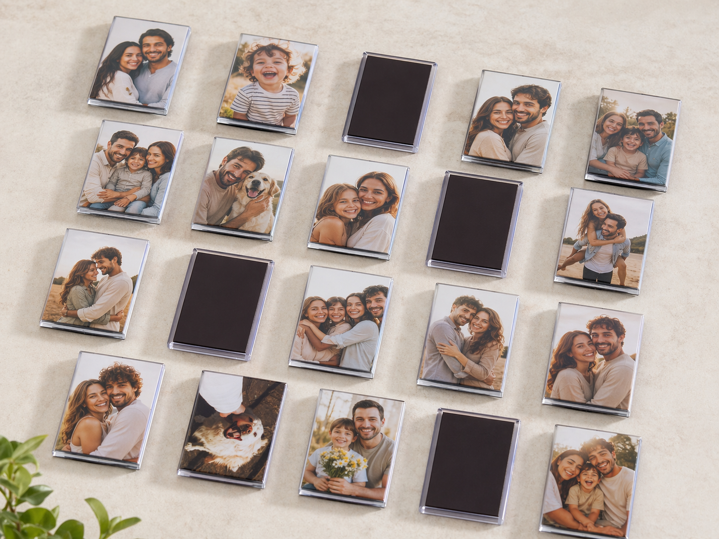 Custom Rectangle Button Magnets (2.5" x 3.5") – Personalized Photo Magnets