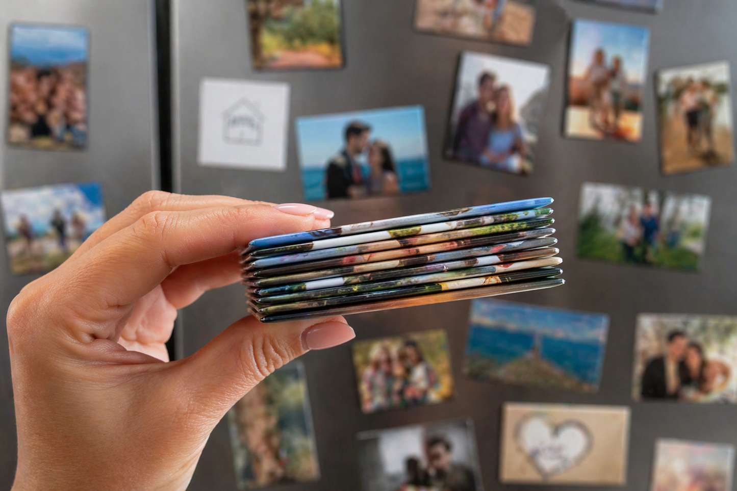 Custom Rectangle Button Magnets (2.5" x 3.5") – Personalized Photo Magnets