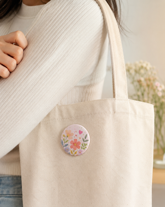 Custom 58mm Pin Badges - Wear What You Love