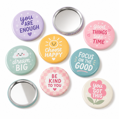 Custom 58mm Pocket Mirror