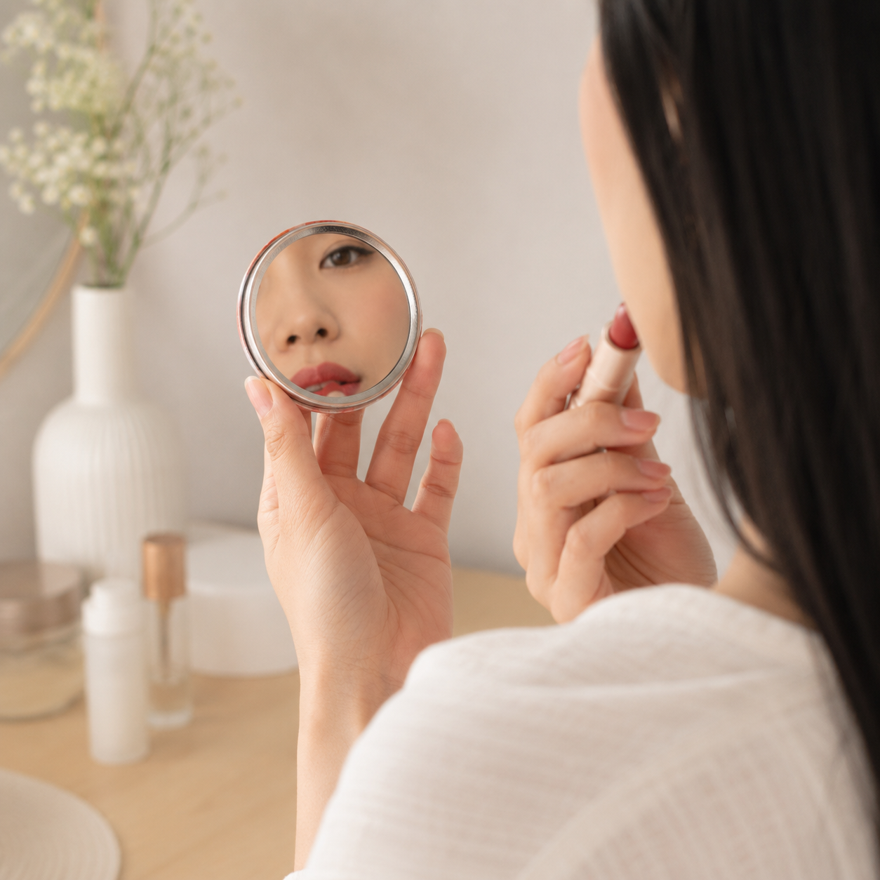 Custom 58mm Pocket Mirror