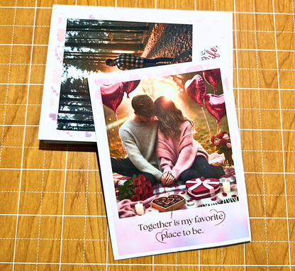 Personalized Couples Photo Fridge Magnets – Custom Anniversary Gifts